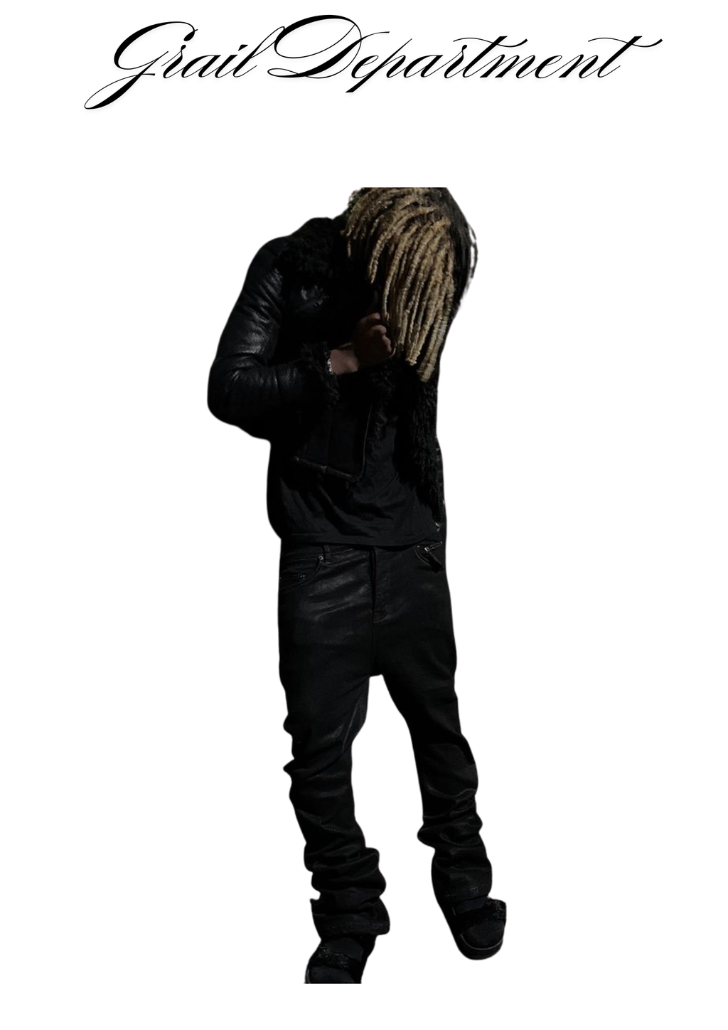 'WAXED' FLARED DENIM ⊹