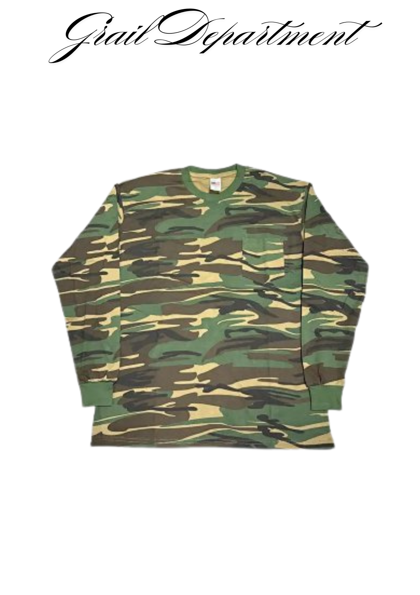 'CAMO' LONGSLEEVE ⊹