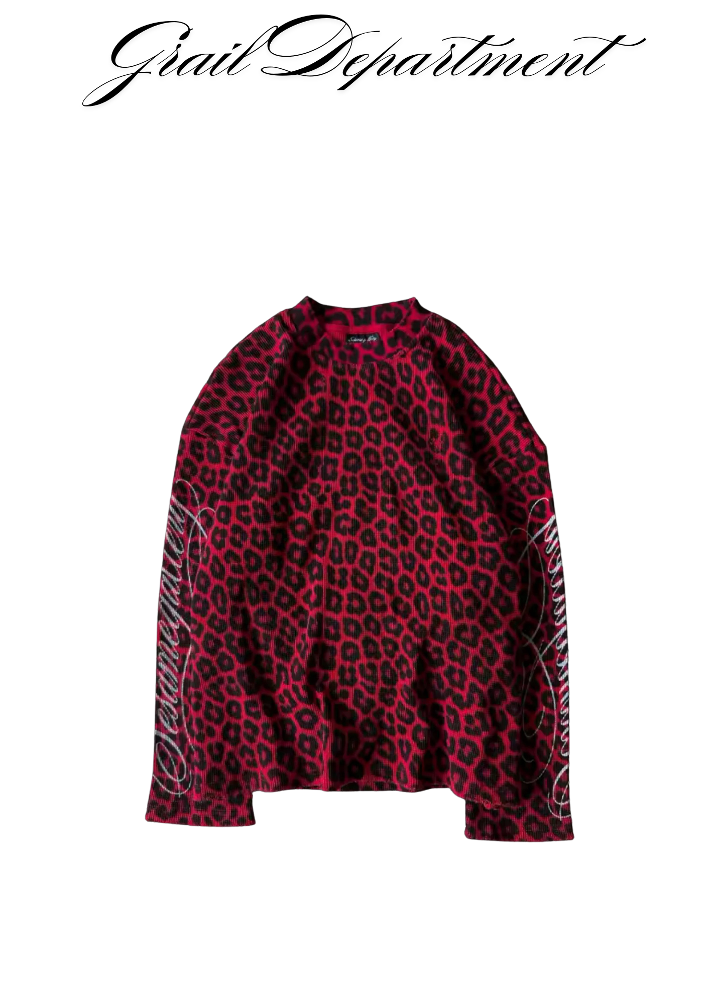 'RED LEOPARD' LONGSLEEVE ⊹