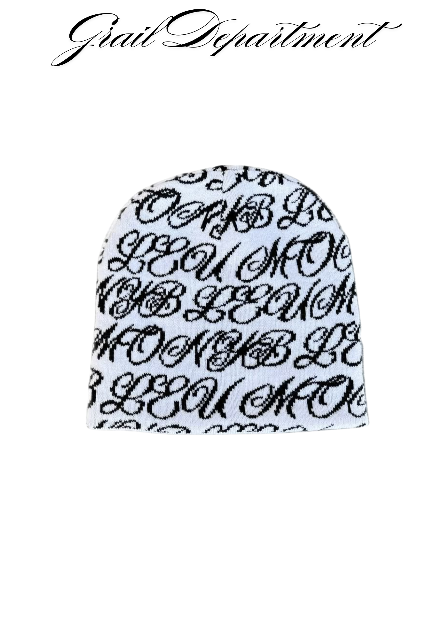 'LETTERS' BEANIE ⊹