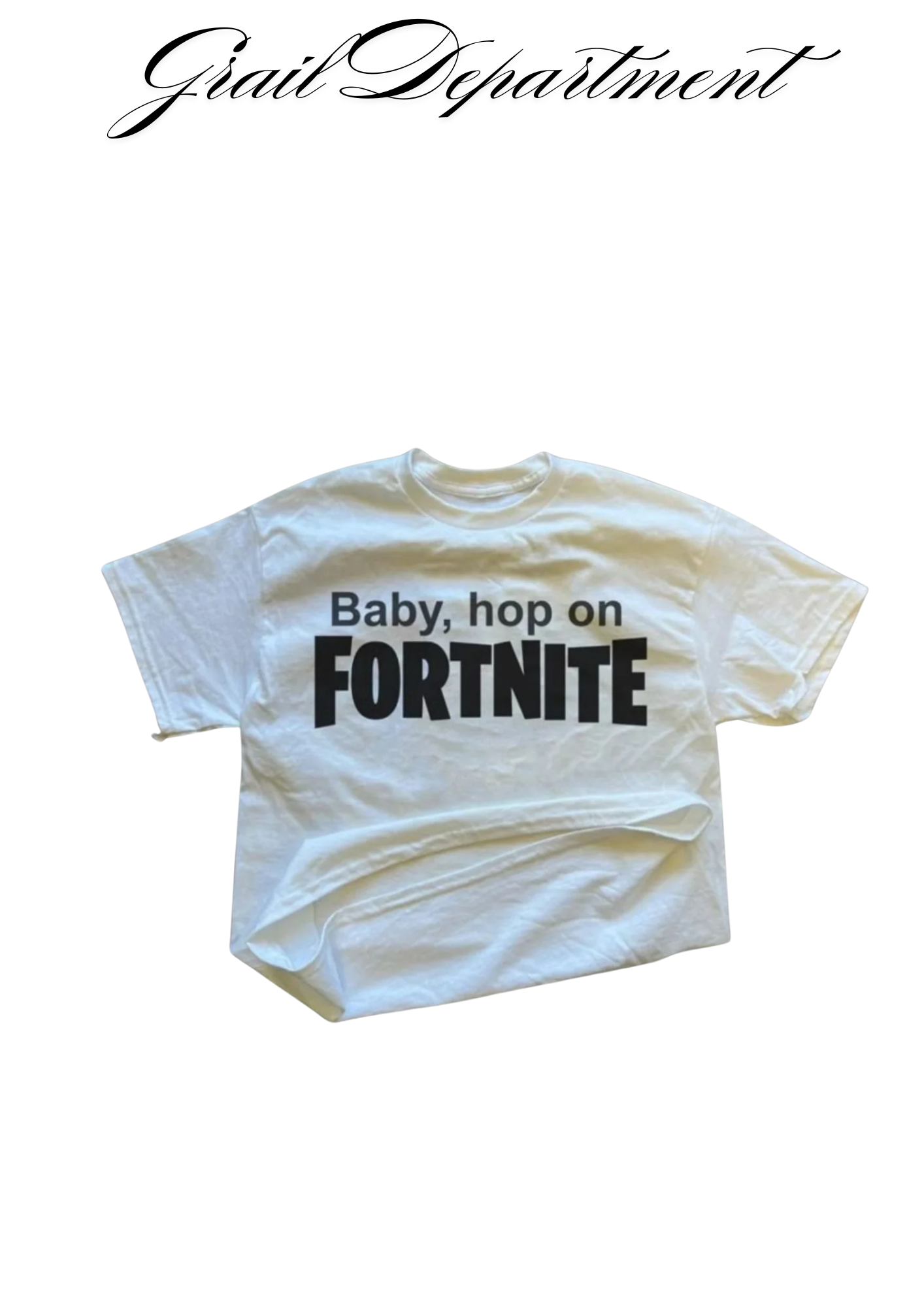 'BABY HOP ON FORTNITE' TEE  ⊹