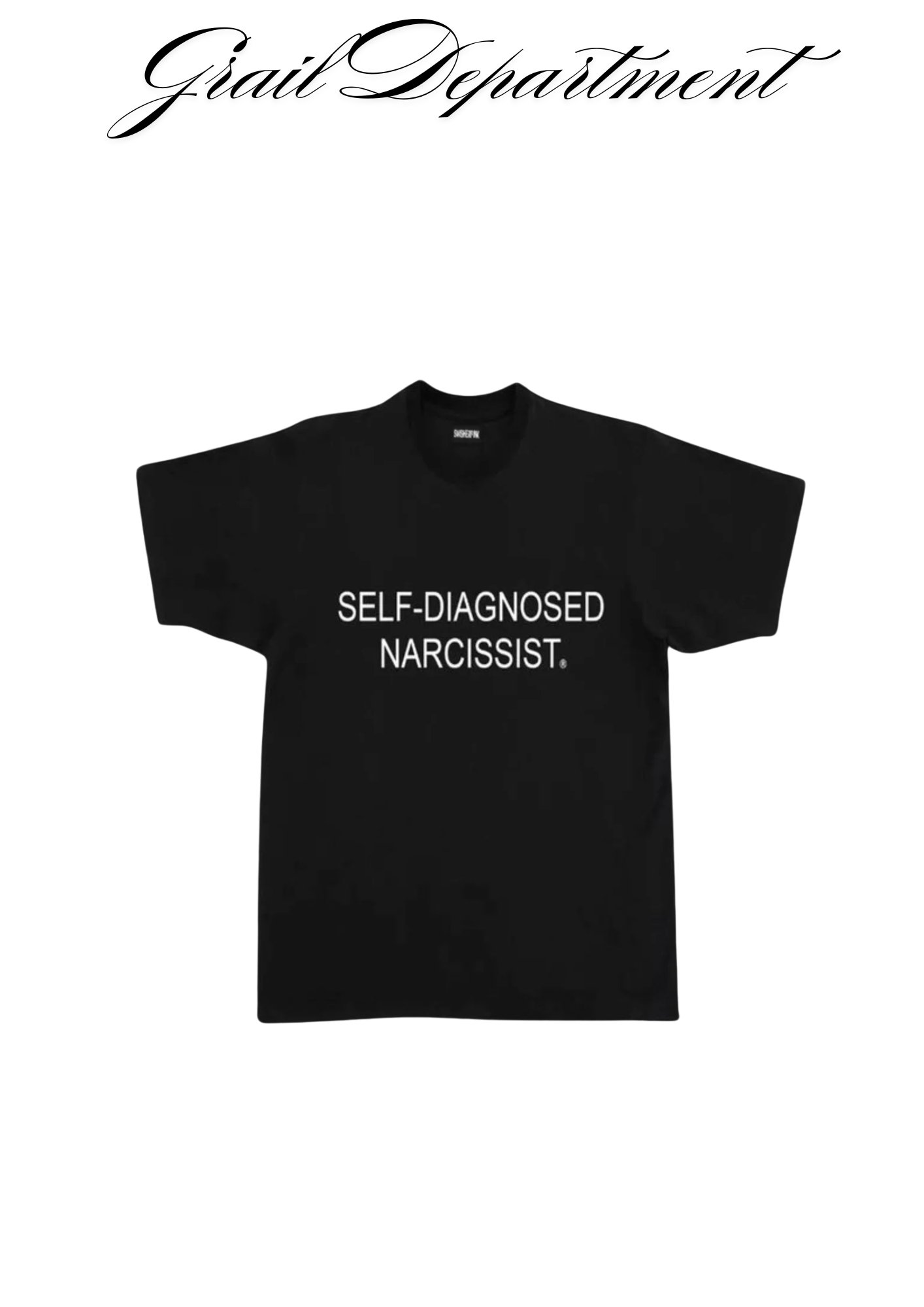 'SELF DIAGNOSED' TEE ⊹