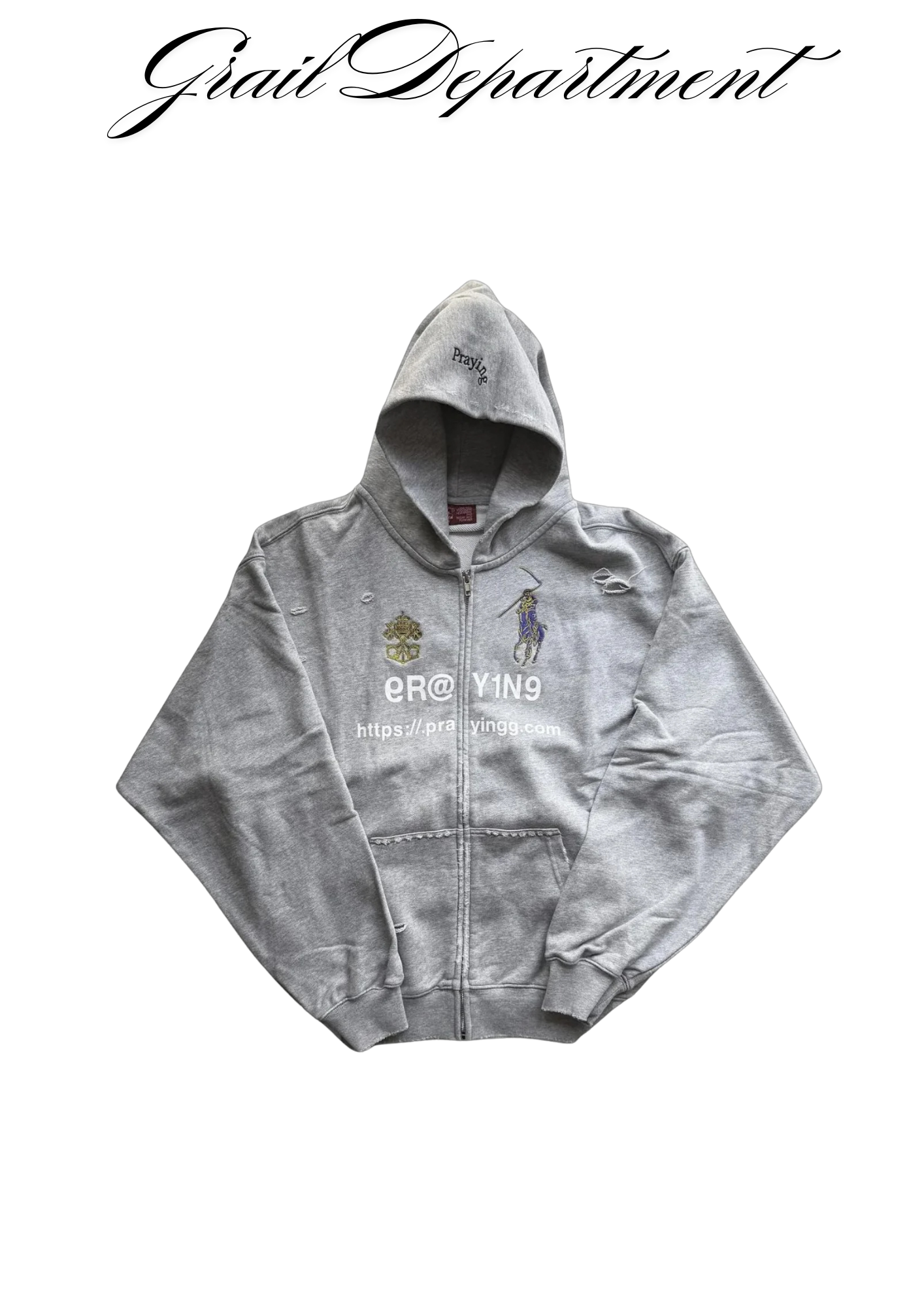 'PRAYING' HOODIE ⊹