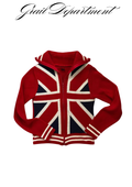 'GREAT BRITAIN' ZIP SWEATER ⊹