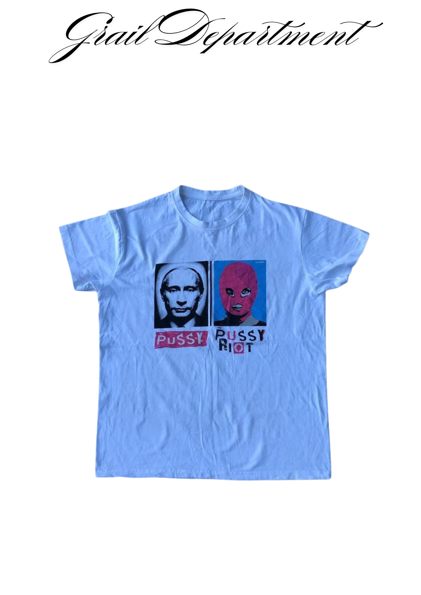 'PSSY RIOT' TEE ⊹