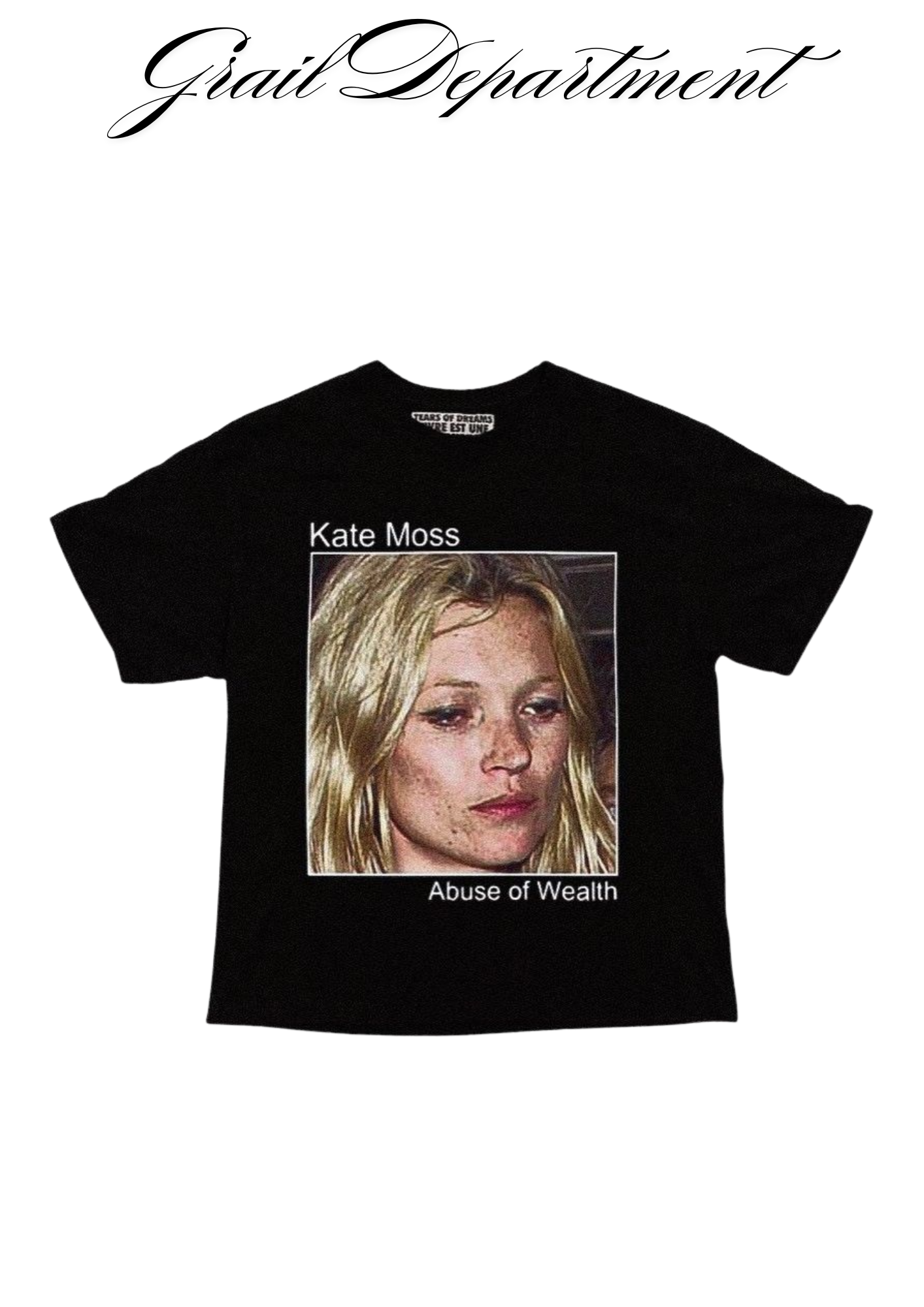 'WEALTH ABUSE' TEE ⊹