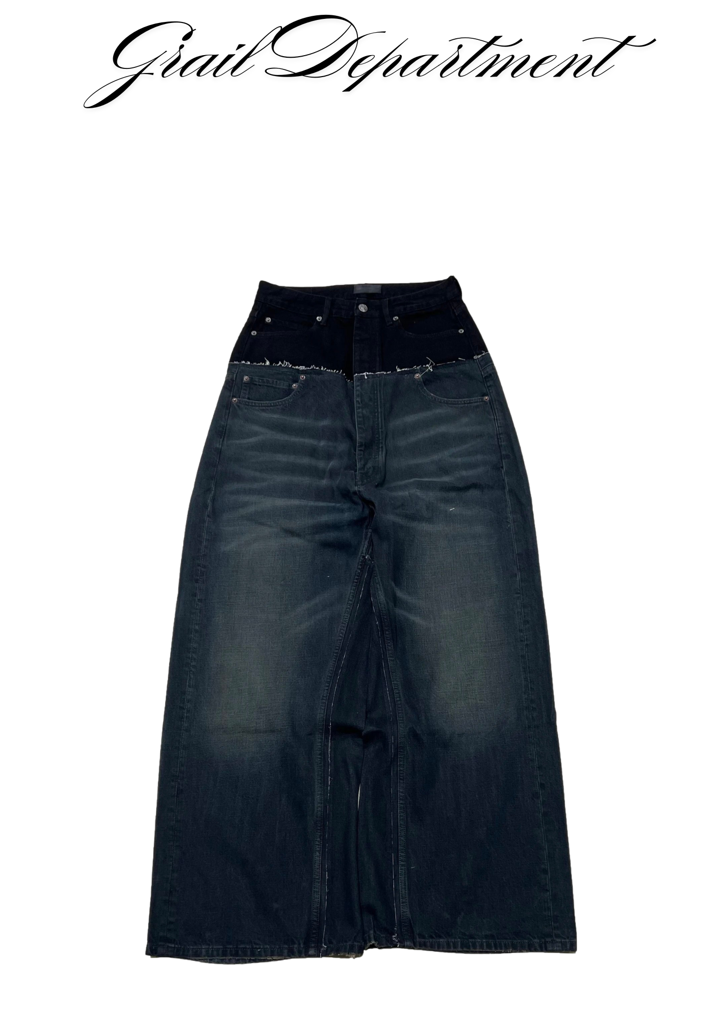 'DOUBLEWAISTED' BAGGY DENIM ⊹