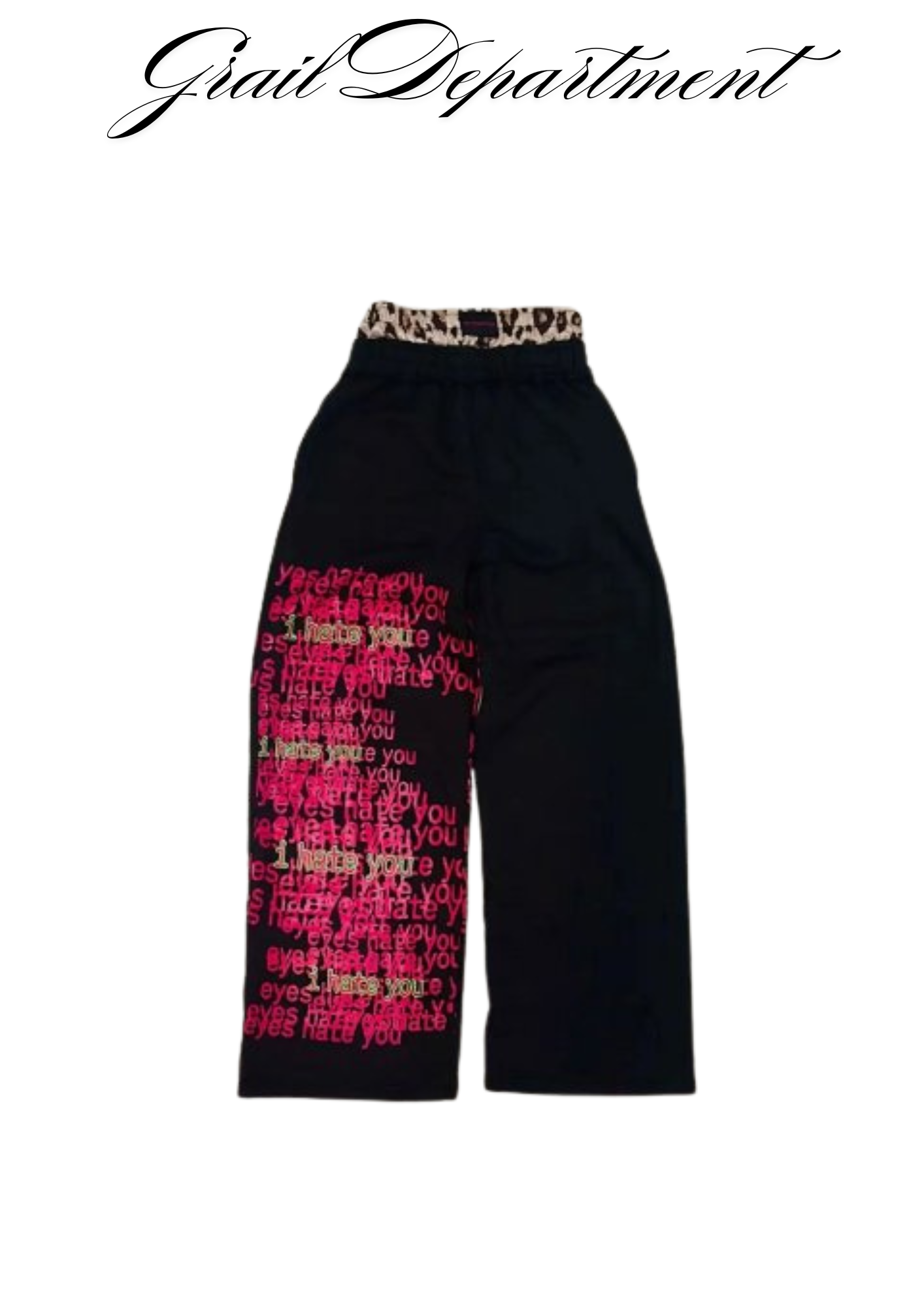 'I HATE YOU' SWEATPANTS ⊹