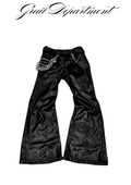 'BLACK0UT' FLARED JEANS ⊹