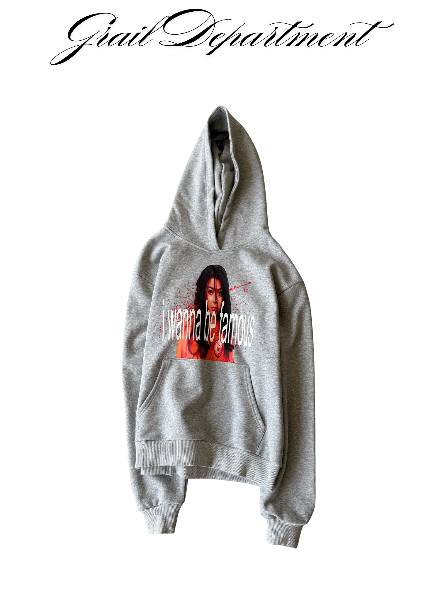 'I WANNA BE FAMOUS' HOODIE ⊹