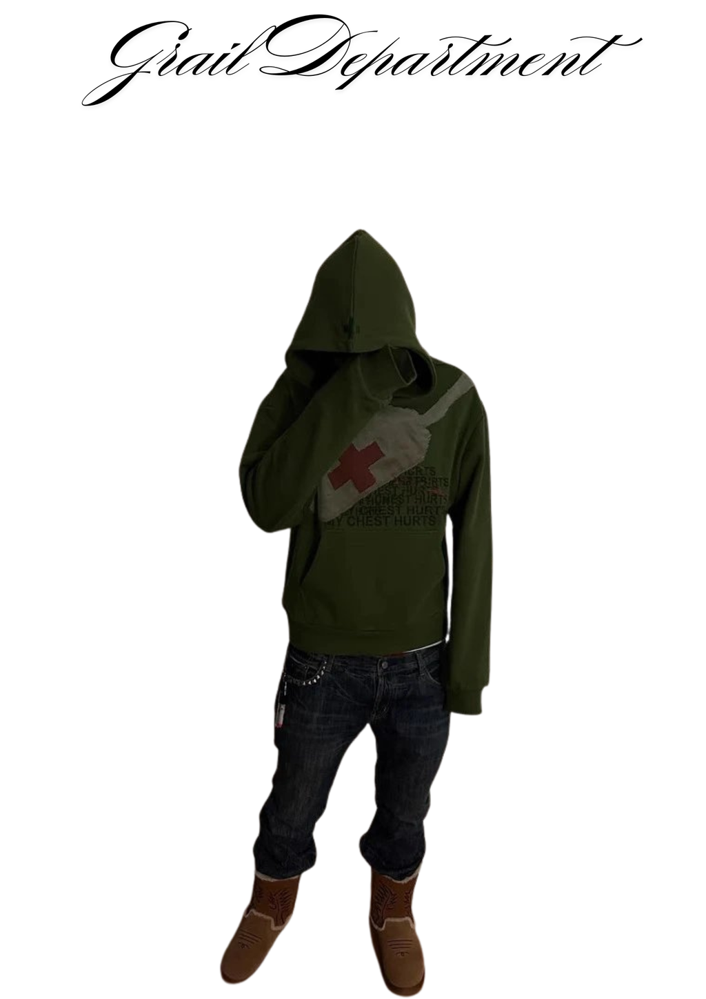 'BANDAGE' HOODIE ⊹