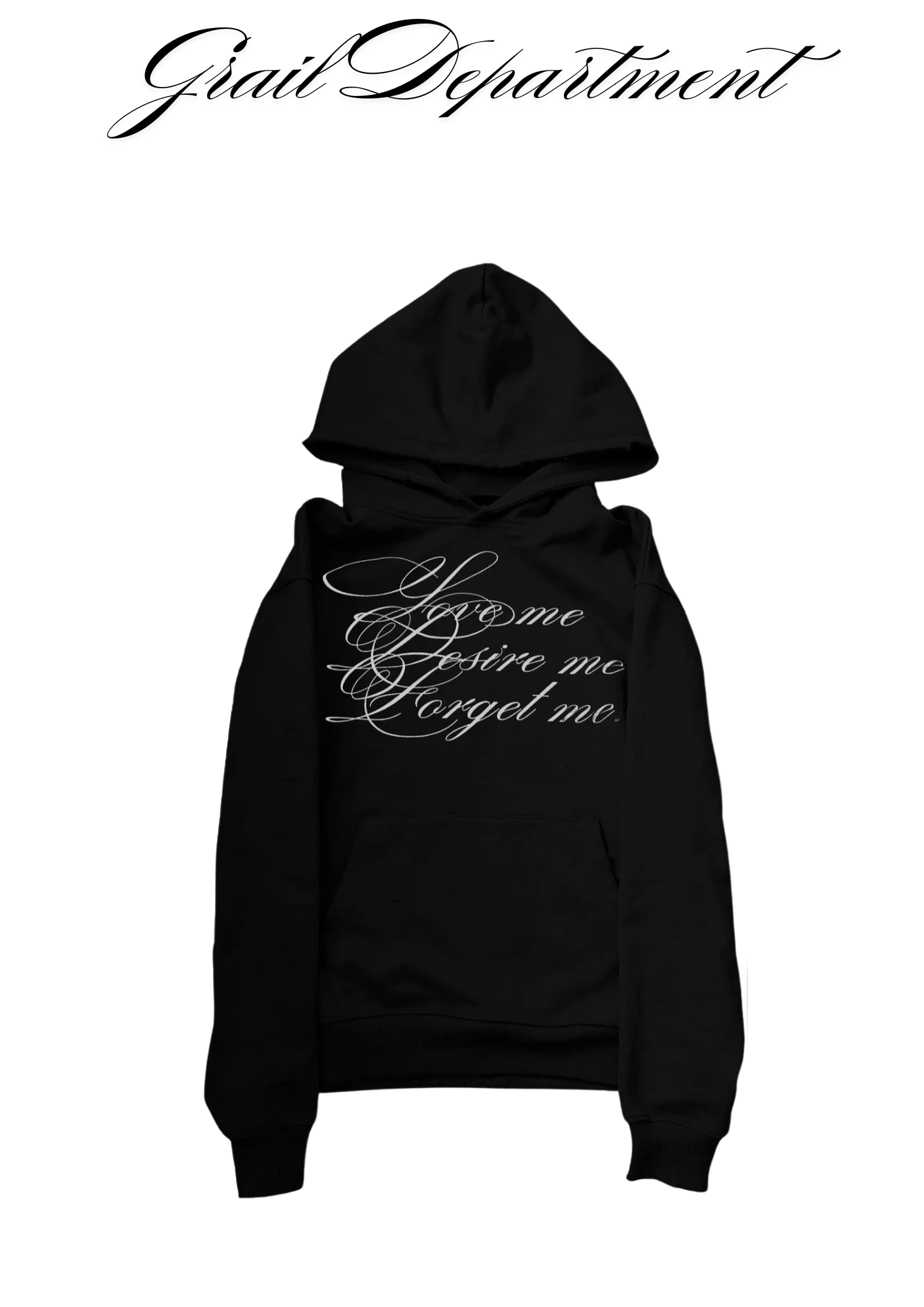 'LOVE, DESIRE & FORGET' HOODIE ⊹