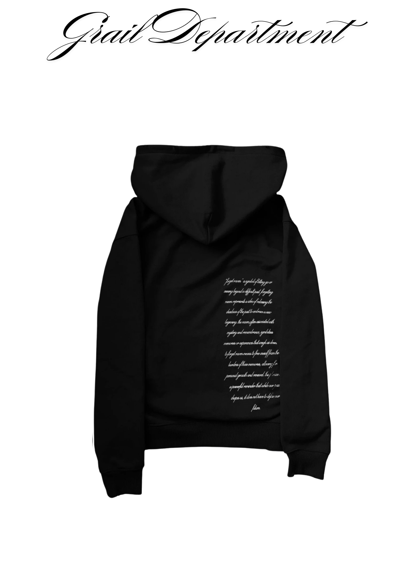 'LOVE, DESIRE & FORGET' HOODIE ⊹