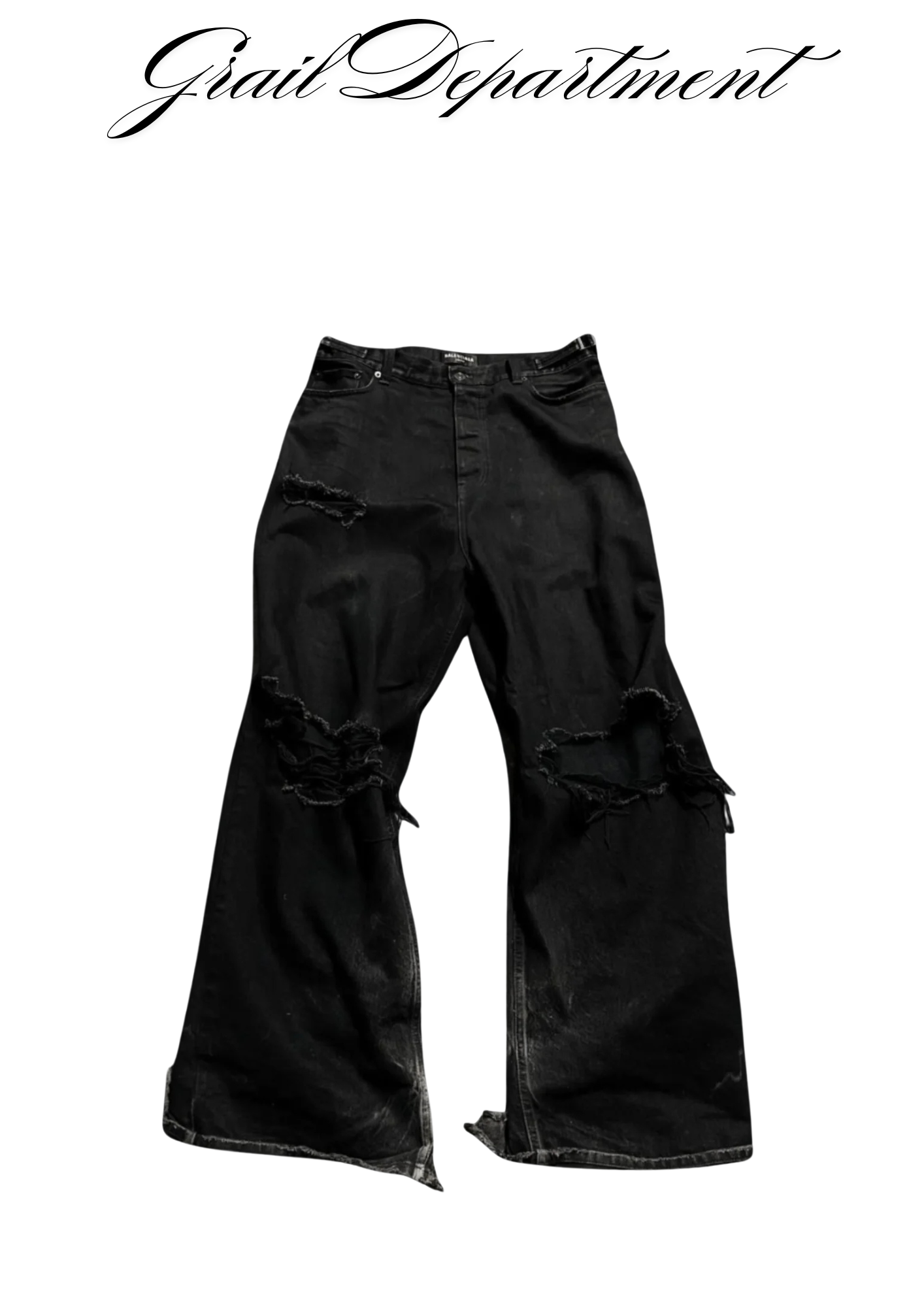 'STRUC!D' FLARED JEANS ⊹