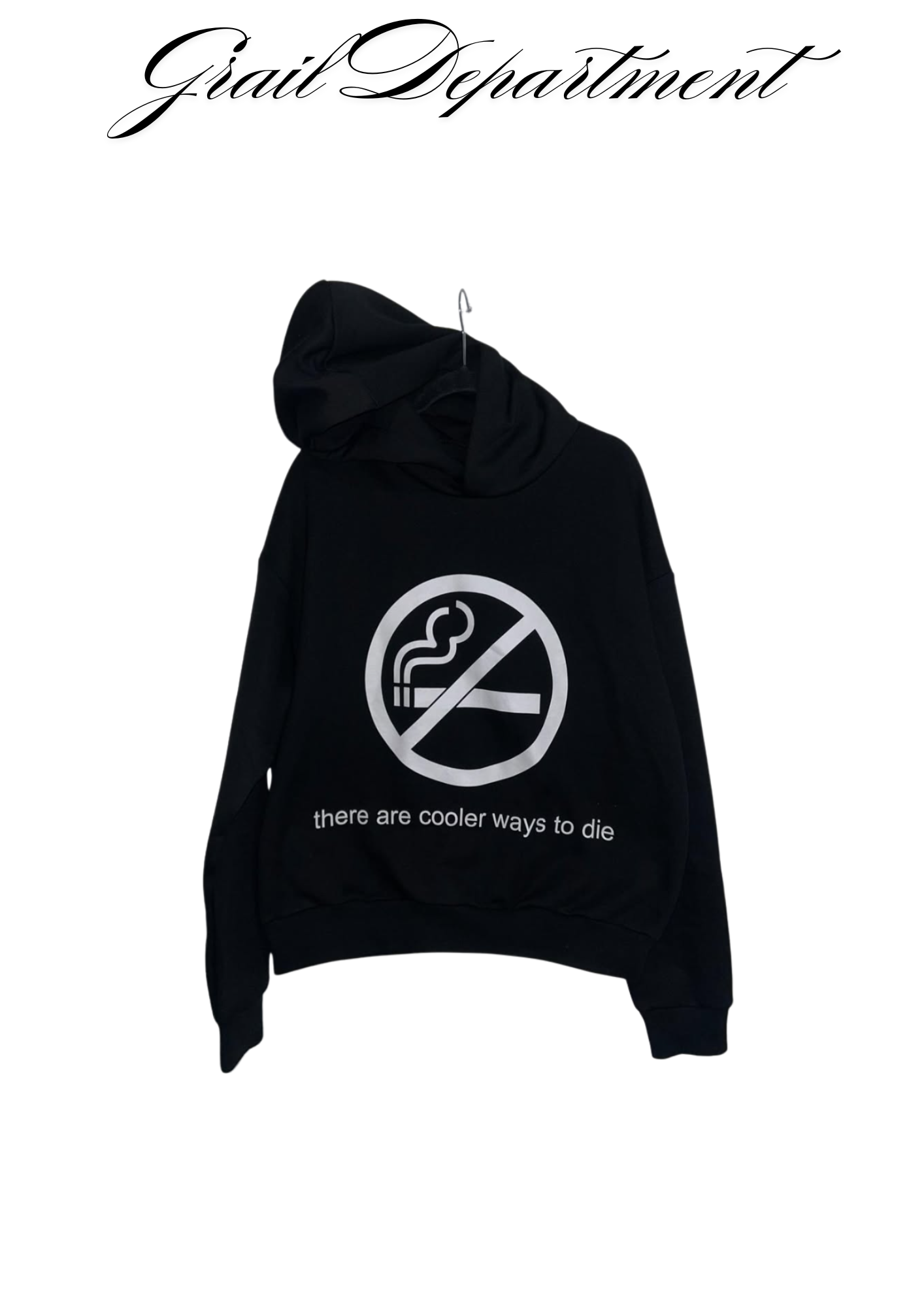 'QUIT SMOKING' HOODIE ⊹