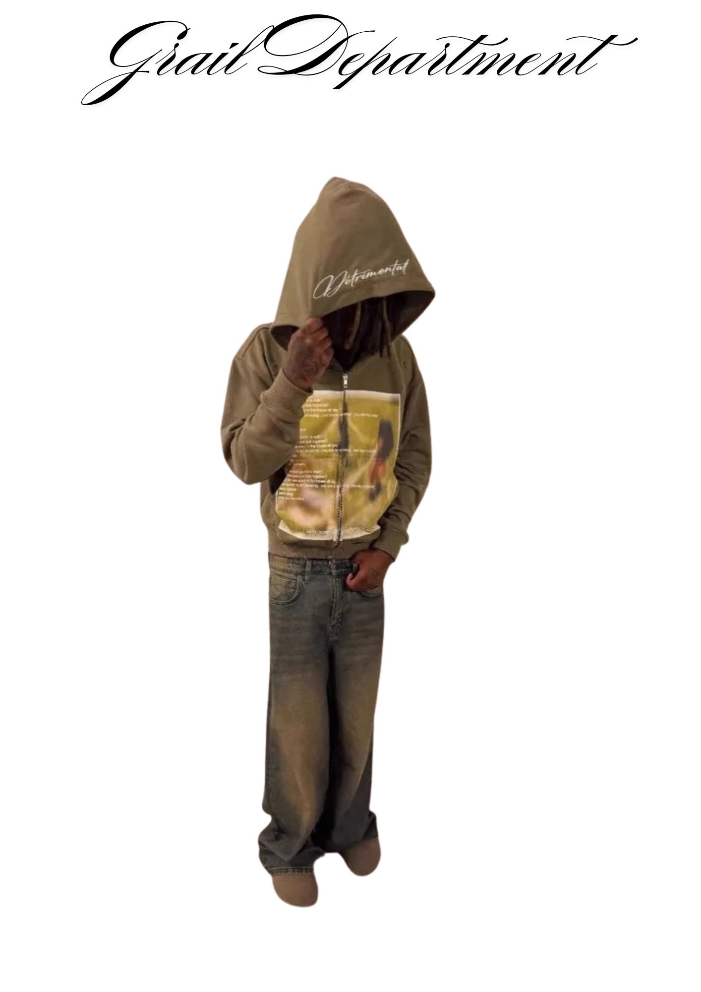 'DETRIMENTAL' HOODIE ⊹