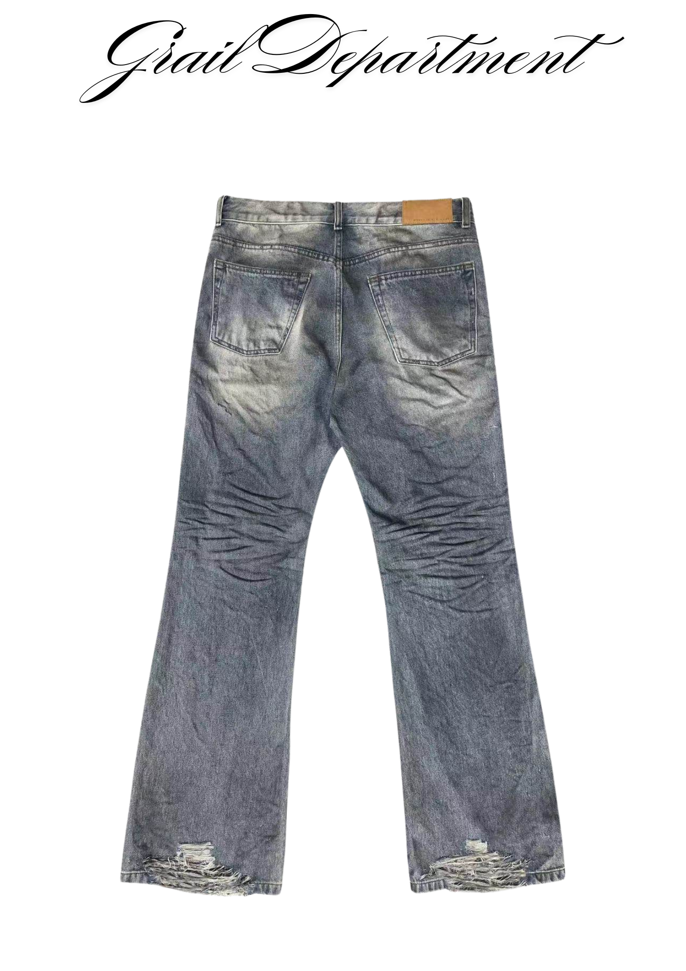 'D!STRESSED' FLARED JEANS ⊹