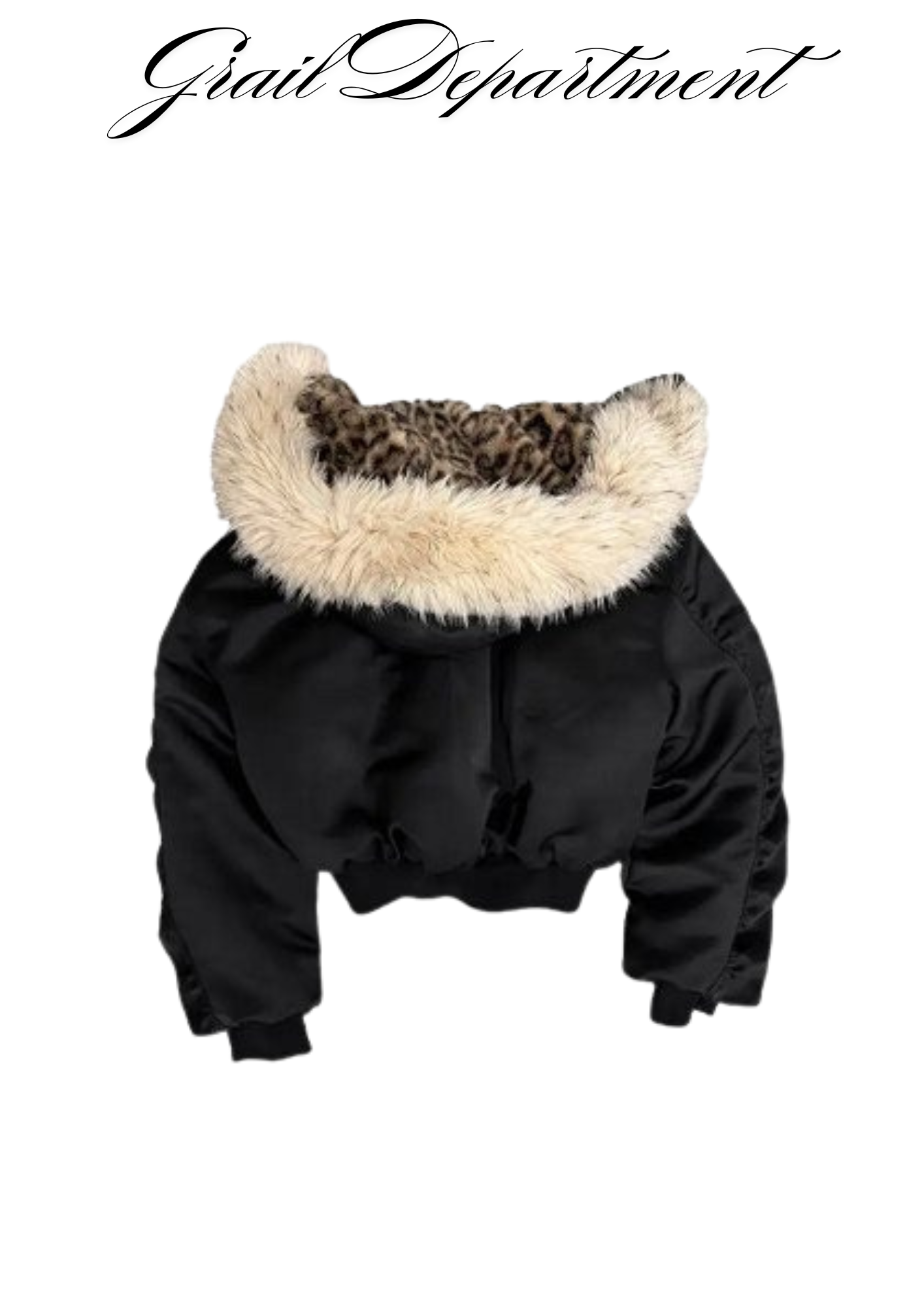'LEOPARD'  PARKA FUR JACKET ⊹